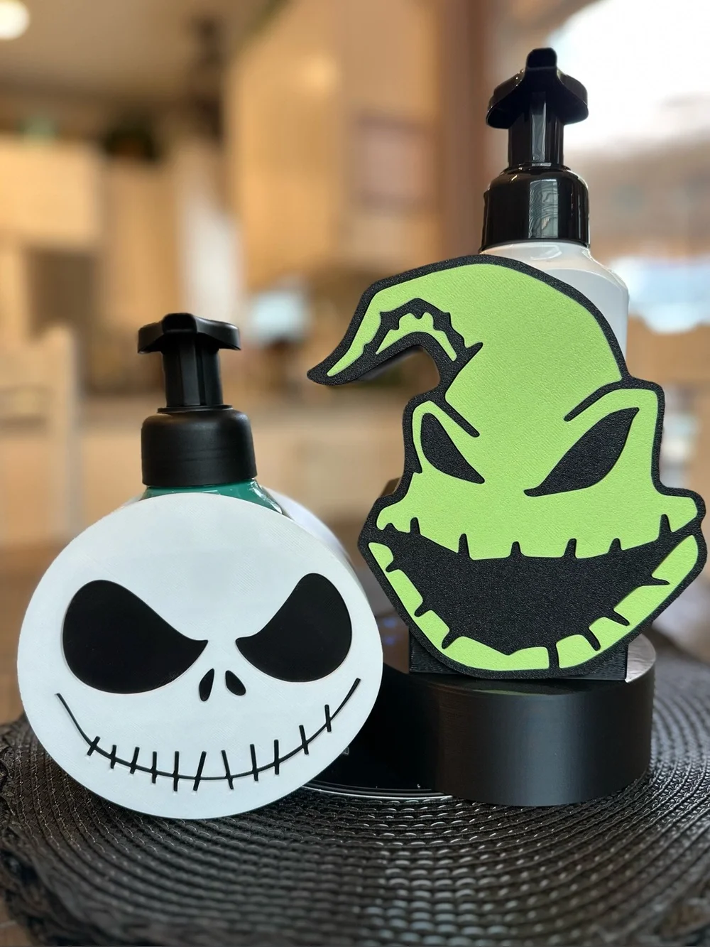 Nightmare Before Christmas Soap Holder Set for Bath & Body Works Bottles